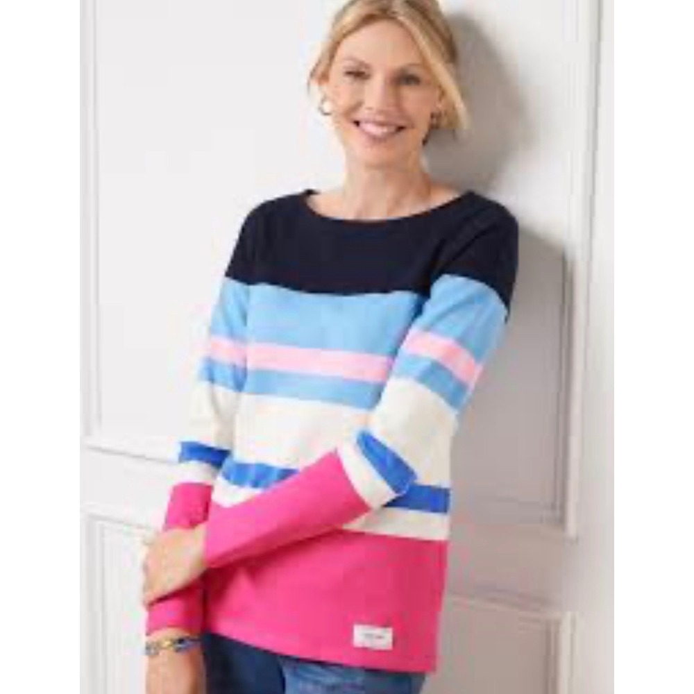 Talbots Ashford strip authentic Talbots tee‎
